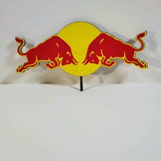 Red Bull Metal Sign Check Pictures For More Detail On.