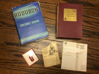 The Audubon Bird Caller,  1936 Audubon Book,  (6) Vintage Audubon Society Books