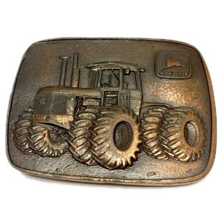 Vintage John Deere Tractor Belt Buckle
