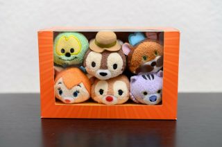 Disney Store Japan Chip And Dale Rescue Rangers Tsum Tsum Set
