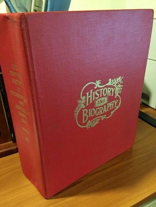 History Of Steubenville Ohio (1910) Jefferson County Ohio & Representative Book