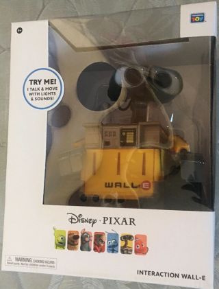 Disney Pixar Wall - E Interactive Robot Talking Sounds Thinkway Toys Interaction N