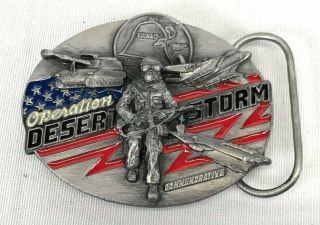 Operation Desert Storm Commemorative Belt Buckle