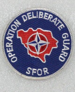 Usaf Air Force Patch: Operation Deliberate Guard Stabilization Force