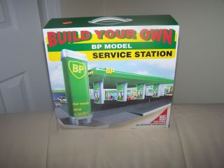 1995 - Bp Model Service Station - Snap Together - Factory - Mib