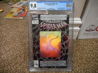 Spiderman 365 Cgc 9.  8 Marvel 1993 1st Appearance Of Spidy 2099 Venom Wht