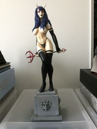 Sinful Suzi Statue By Joseph Michael Linsner Cry For Dawn Clayburn Moore 3