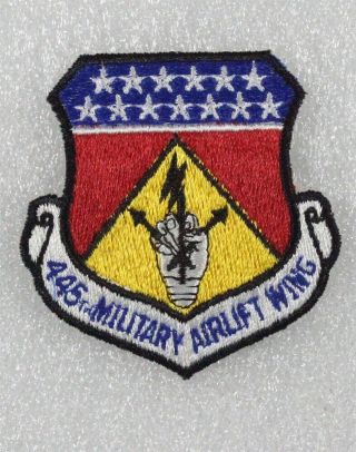 Usaf Air Force Patch: 445th Military Airlift Wing