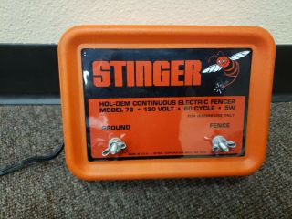 Vintage Stinger Model 78 Electric Fence Control