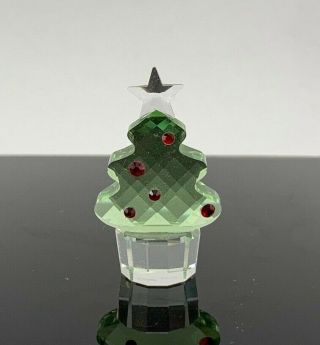 Swarovski Crystal Felix Small Christmas Tree 1.  5 " Tall