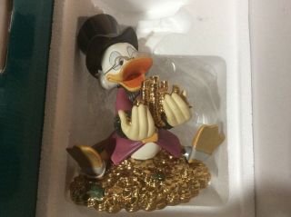 Wdcc Scrooge Mcduck Money Money Money Figurine By Walt Disney
