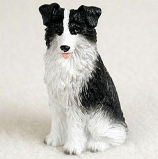 Border Collie Tiny Ones Dog Figurine Statue Pet Lovers Gift Resin