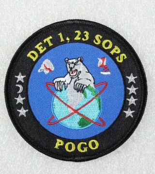 Usaf Air Force Patch: Det 1,  23rd Space Operations Squadron