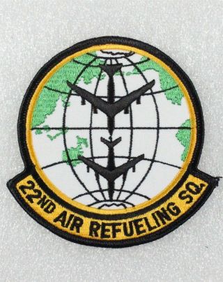 Usaf Air Force Patch: 22nd Air Refueling Squadron