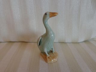 Ceramic Goose Figurine