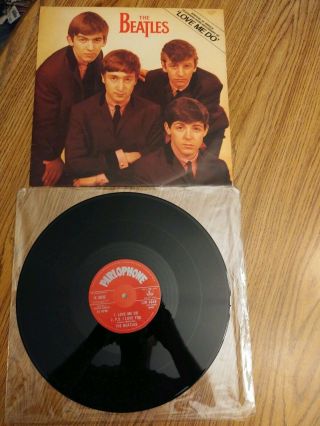 The Beatles ‘love Me Do’ 12” Single U.  K.  1982 W/ Unplayed Record