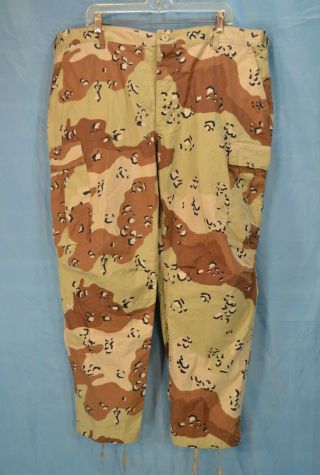 Desert Storm,  U.  S.  Desert Camouflage Trousers Xl - S