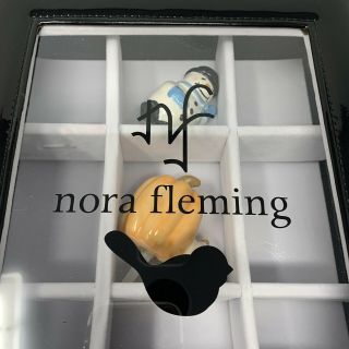 Nora Fleming Snowman,  Pumpkin And Keepsake Box -