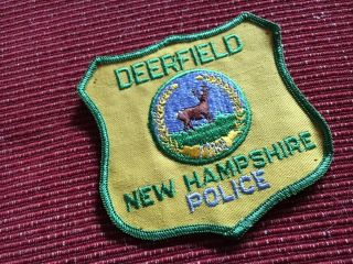 Deerfield Hampshire Police Patch Version 2