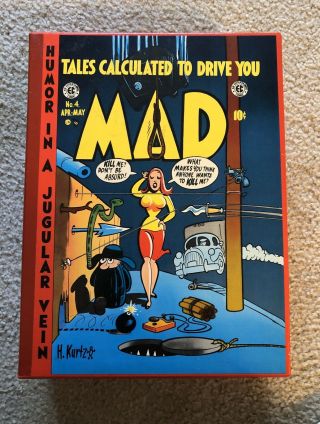 Mad Hardback Book.  Tales Calculated To Drive You Mad.  4 Book Set.  1985 - 1986