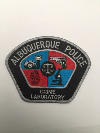 Albuquerque Police Crime Laboratory,  Mexico Subdued Old Shoulder Patch