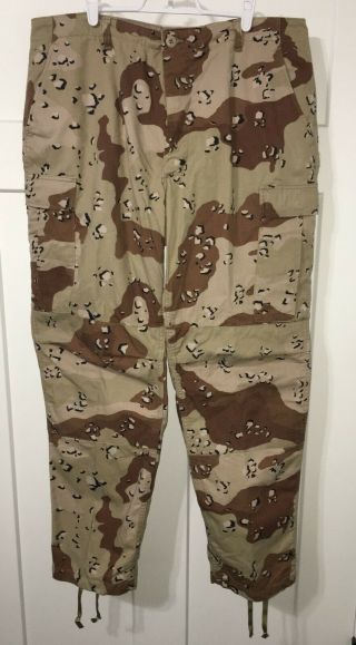 Desert Storm Us Army Chocolate Chip Camo Pants (trousers) - Large