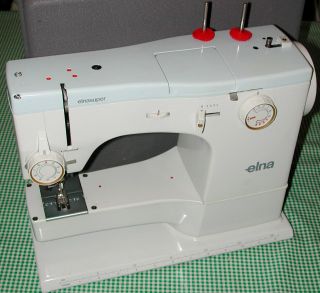 Elna 62c Sewing Machine - Complete - Case - 9 Cams Serviced Us