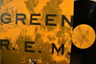 R.  E.  M.  Green Warner Bros Records 25795 Rem Stand Us 1st Press Vinyl Lp 1988 Vg,
