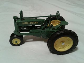 John Deere Unstyled Model A Tractor By Ertl 1/16 Scale