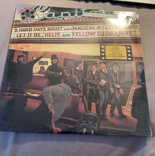 Beatles Reel Music Sv - 12199 Us Vinyl Lp Promo Punch