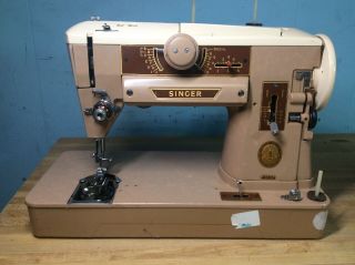 Vintage Singer Sewing Machine Model 401 A - Incomplete