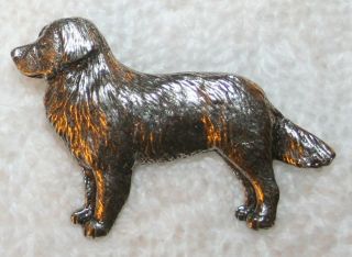 Bernese Mountain Dog Harris Fine Pewter Pin Jewelry Art Usa Made