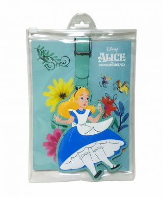 Disney Alice In Wonderland Exclusive Travel Accessories Luggage Tag