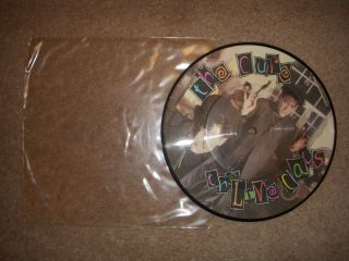 The Cure " The Love Cats " 7 Inch Picture Disc Uk Ficsp19 1983