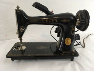 Vintage 1947 Singer 66 - 16 Sewing Machine Serial No Ah230268