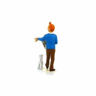 Collectible Resin Figure Tintin and Snowy Moulinsart 25cm 46007 (2016) 2