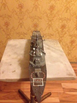 USS Arleigh Burke - class destroyer ship 1:350 complete model 3