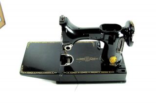 1955 Singer Featherweight 221k Sewing Machine Body Hull Parts Restoration