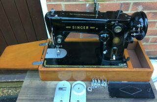 Singer 306k Semi Industrial Heavy Duty Zigzag Freehand Embroidery Machine