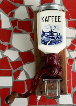 Vintage Coffee Grinder Wall Mount