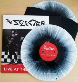 The Selecter Lp X 2 Live At The Roundhouse,  Bonus Dvd White Splatter Dbl Vinyl
