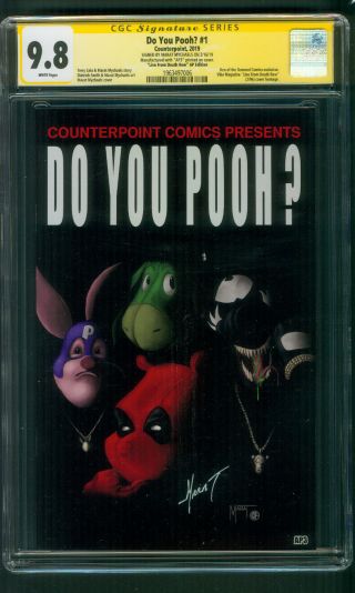 Do You Pooh 1 Cgc Ss 9.  8 Vibe Live From Death Row Homage Ap Deadpooh Variant
