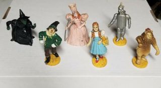 Set of 6 Wizard of OZ 1939 Loews Ren 1966 MGM 1987 Turner Macan Figurines 2