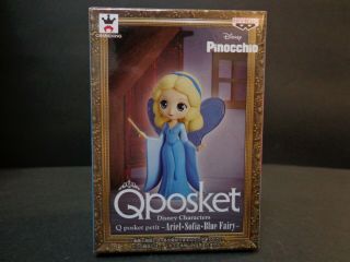 Banpresto Q Posket Disney Characters Petit Figure Blue Fairy Pinocchio