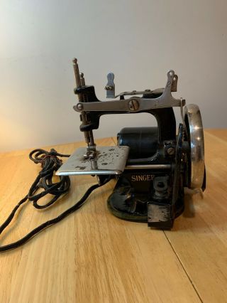 Vintage Miniature Singer Electric Sewing Machine