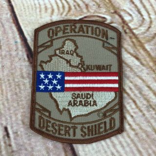 Operation Desert Storm Gulf War Saudi Iraq Kuwait Embroidered Patch 3 Inches