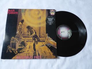 Iron Maiden Running Sanctuary 1990 Uk Ltd Ed 