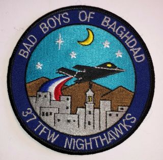 Desert Storm Usaf Us Air Force F117 37th Tactical Fighter Wing Nighthawks Patch