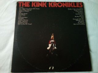 The Kinks The Kink Kronikles 2 Vinyl Lp Set