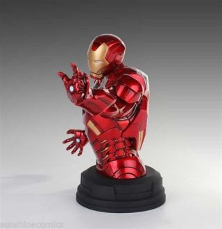 Gentle Giant Avengers Iron Man Deluxe Mini Bust 721/1650 Marvel 3
